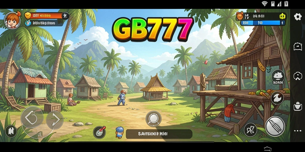 Screenshot gameplay GB777 yang menunjukkan keseruan permainan santai.