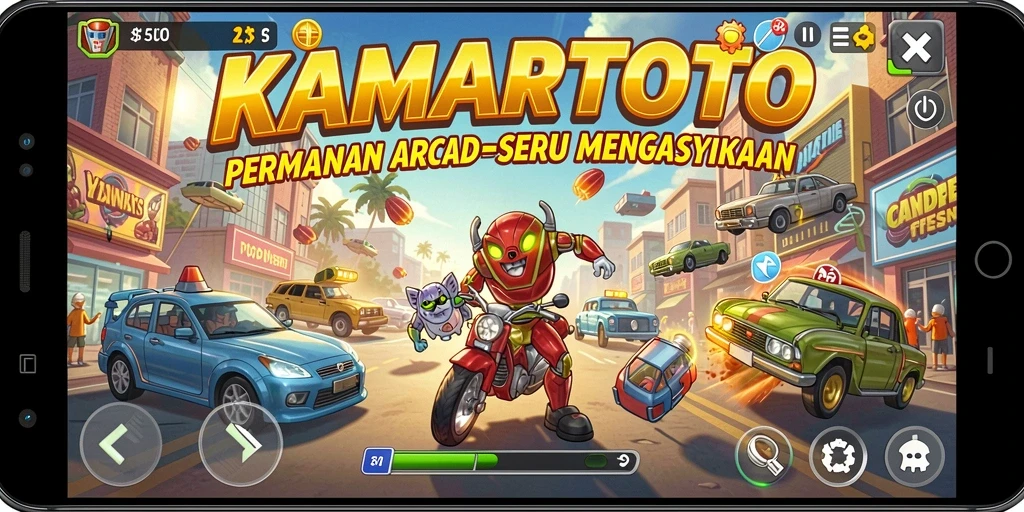 Tampilan gameplay menarik dari KAMARTOTO yang mengasyikkan.
