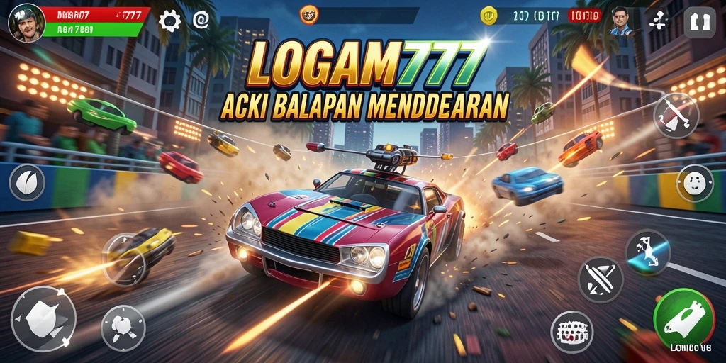 Screenshot gameplay LOGAM777 yang seru dan mendebarkan.