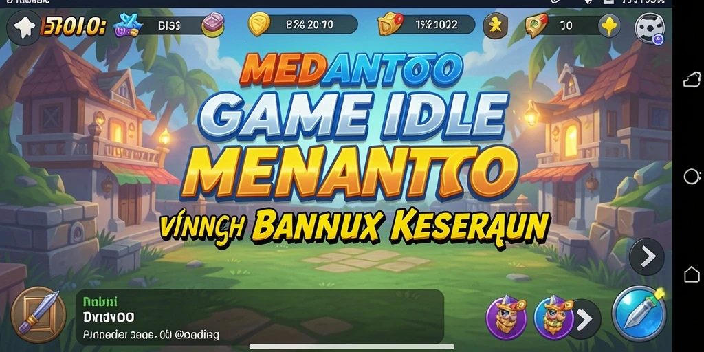 Screenshot MEDANTOTO menampilkan gameplay Idle yang menarik dan sederhana.