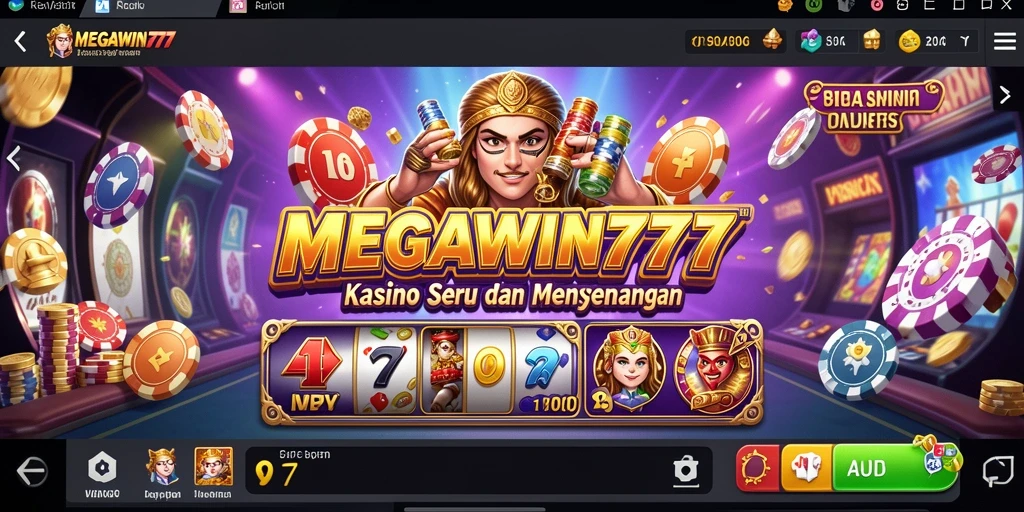 Tampilan gameplay MEGAWIN777 yang menakjubkan dan seru.