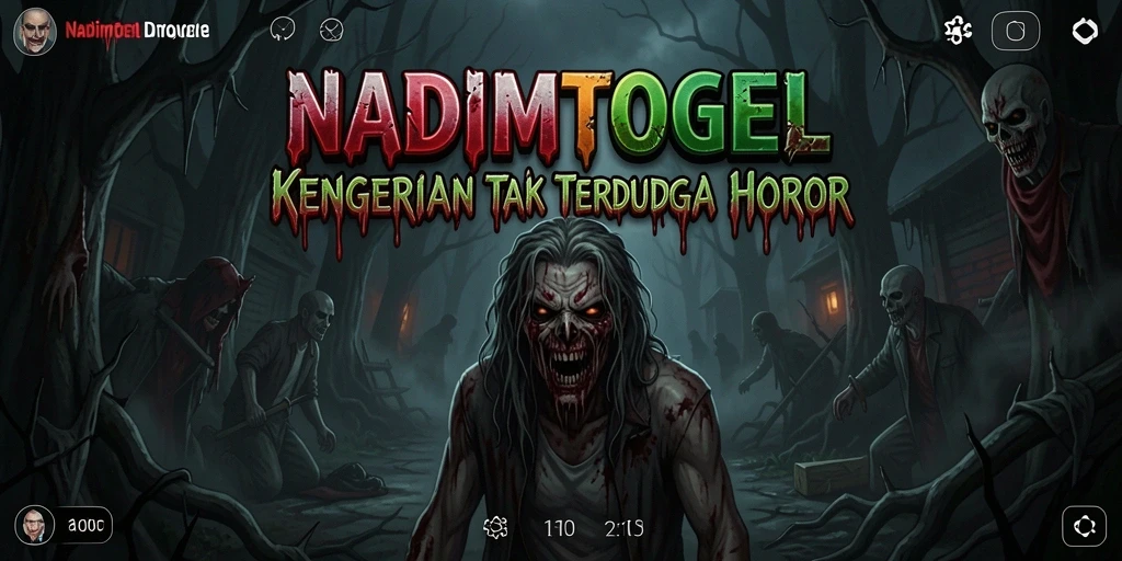 Gameplay NADIMTOGEL yang menegangkan dan penuh horor.