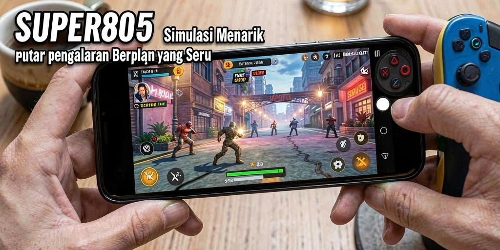 Tangkapan layar utama memperlihatkan aktivitas seru dalam gameplay Simulation.