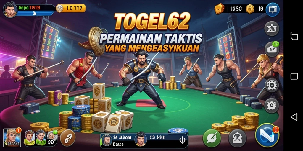 Gameplay menarik dalam TOGEL62 dengan aksi seru.